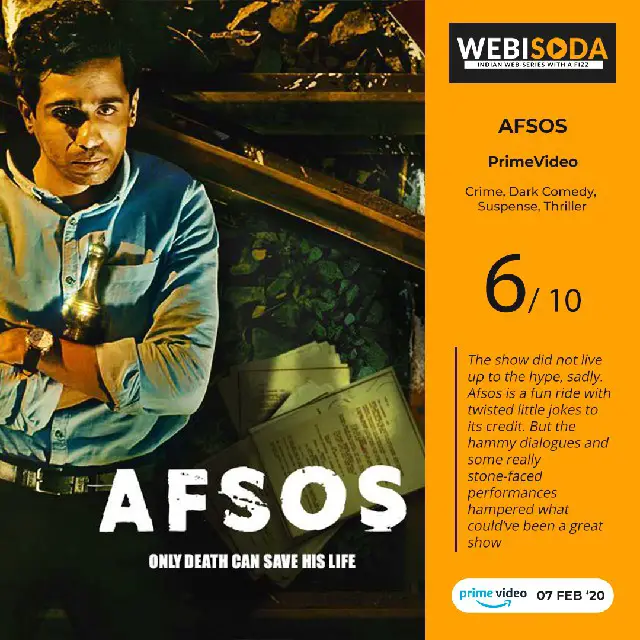 Afsos - Web Series Review