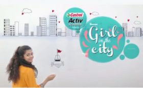 Girl in the City<span class=